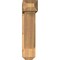 Ekena Millwork Traditional Craftsman Smooth Bracket w/ Offset Brace, Western Red Cedar, 7 1/2"W x 32"D x 32"H BKT0806X32X32TRA04SWR - alternate 4